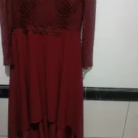 لباس مجلسی دنباله داروکت وشلواردرحدنو سایز44|لباس|زرند, |دیوار