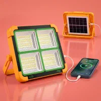 یک چراغ برای همه‌جا/ پرژکتور شارژی خورشیدی MX10