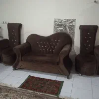 مبل راحتی ۷نفره با میز وسط|مبلمان خانگی و میز عسلی|اصفهان, ملک‌شهر|دیوار