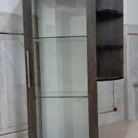 ویترین mdf با چراغ هالوژن