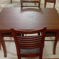 میز ناهار خوری ۴ نفره مستعطیل