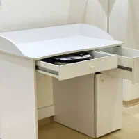 میز تحریر در حد نو سفید|میز تحریر و کامپیوتر|آستارا, |دیوار