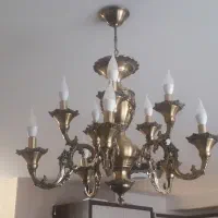 لوستر عتیقه برنجی