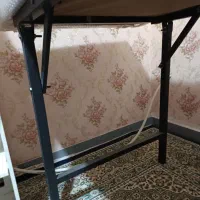 تخت پایه تاشو فلزی سالن و درمانی|تخت و سرویس خواب|کرج, حصارک بالا|دیوار