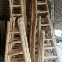 نردبان چوبی