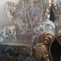 مبل سلطنتی کاملا نو مناسب جهیزیه پارچه ترک