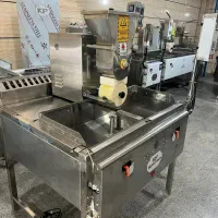 دستگاه فلافل زن تک نازل و سرخ کن دو لگن نونو