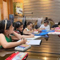 آموزش نقاشی و کالیگرافی و خطاطی  کودک و بانوان
