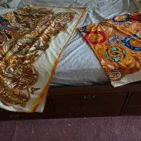 روسری ابریشمی بزرگ و متوسط|لباس|رودهن, |دیوار