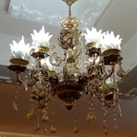 لوستر سلطنتی طلای
