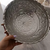 جا میوه مسی سیاه قلم|صنایع دستی و سایر لوازم تزئینی|تهران, تسلیحات|دیوار