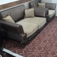 فروش فوری مبل ۷نفره ترک|مبلمان خانگی و میز عسلی|گنبد کاووس, |دیوار