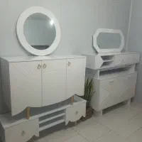 ست میز کنسول و آینه و میز تیوی در مدل های مختلف|بوفه، ویترین، کنسول|گنبد کاووس, |دیوار