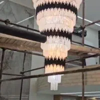 تولیدی بزرگ لوستر نگین افروز این بار در شهر زرند|لوستر و چراغ آویز|زرند, |دیوار