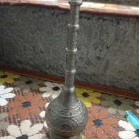 ظرف گلاب پاشا نقره ای قدیمی|کلکسیون اشیاء عتیقه|لنگرود, |دیوار