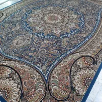 ۲عدد فرش ۱۲متری پارادایس آبی اصل ۷۰۰شانه|فرش|مشکین‌دشت, |دیوار