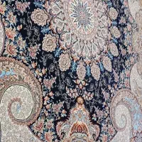 دوتخته فرش سرمه ای ۱۲متری