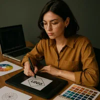 طراحی هویت بصری بنر لوگو کارت ویزیت پوستر کاتالوگ