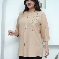 تونیک قواره بزرگ گلدوزی ( عمده )