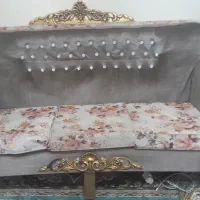 مبل۷ نفر چوبی|مبلمان خانگی و میز عسلی|تهران, گمرک|دیوار