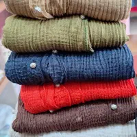 شال برشکا مروارید دوزی