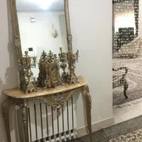 آینه شمعدان برنج