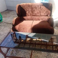 مبل دونفره بامیز جلو شیک ونو|مبلمان خانگی و میز عسلی|دوگنبدان, |دیوار