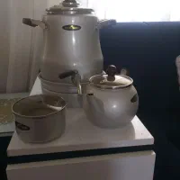 کتری و قوری با قندان