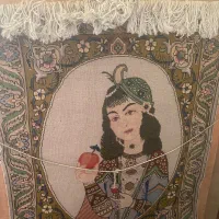 تابلو فرش دستباف قدیمی|تابلو فرش|تهران, قبا|دیوار