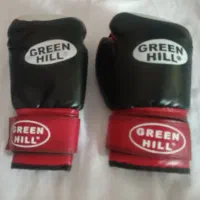 دستکش بوکس چرم گرین هیل Competition مدل Tiger