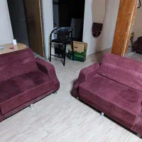 مبل دونفره ۳ عدد|مبلمان خانگی و میز عسلی|شیراز, قلعه نو|دیوار