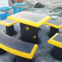 میز صندلی باغ ویلا