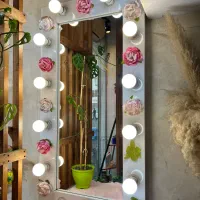 اینه قدی لامپی