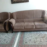 مبل راحتی هفت نفره سالم|مبلمان خانگی و میز عسلی|کرج, باغستان|دیوار