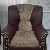 مبل ۷ نفره با میز و ۴ عدد عسلی|مبلمان خانگی و میز عسلی|همدان, |دیوار