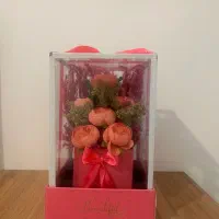 باکس آکواریومی گل