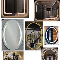 آیینه چراغ دار کد y18