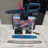 اره شارژی ۲۵ و ۳۰ سانت کیفی دو ساطور باس