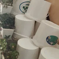 سطل ۱۰ لیتری دربدار و دبه ماست و سرکه دربدار
