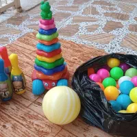 اسباب بازی حلقه هوش، بولینگ، توپ استخر توپ