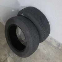 یک جفت لاستیک حدود ۶۰ درصد بارز سایز ۱۸۵*۶۵*۱۵