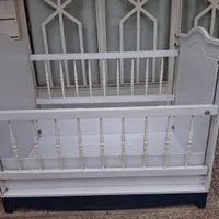 تخت کودک شخصی ساز با تشک|تخت و صندلی بچه|تاکستان, |دیوار