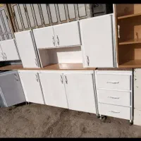 ۶متر نیم کابینت فلزی دست دوم در حدنو نو|مصالح و تجهیزات ساختمان|شیراز, ماه فیروزان|دیوار