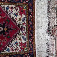یک جفت کناره دستباف مهربان هریس|فرش|ری, ظهیرآباد|دیوار