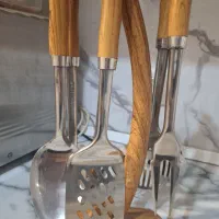 ست قاشق چنگال و کفگیر ملاقه