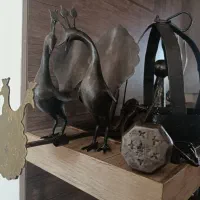 فولاد آنتیک عتیقه زندیه کلکسیون انگشتر علامت سردم