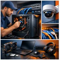 خدمات فنی و پشتیبانی و ارتقا IT در محل