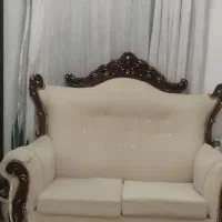 فروش  مبل کلاسیک سلطنتی به همراه میز وسط و عسلی