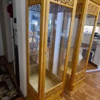 بوفه طرح سنتی شیشه وآیینه|بوفه، ویترین، کنسول|تهران, ولنجک|دیوار