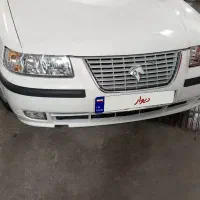 سمند مدل ۹۶ سفید بی رنگ lx Ef7